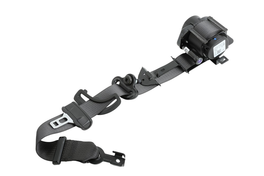 GM Genuine Parts Jet Black Front Driver Side Seat Belt Retractor