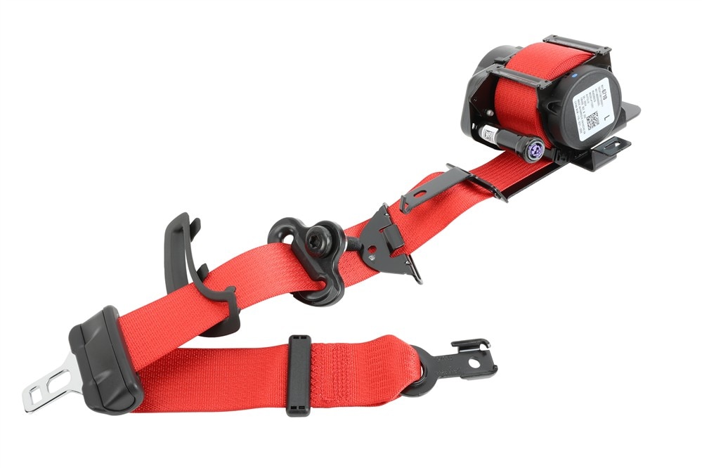 GM Genuine Parts Torch Red Driver Seat Belt Retractor