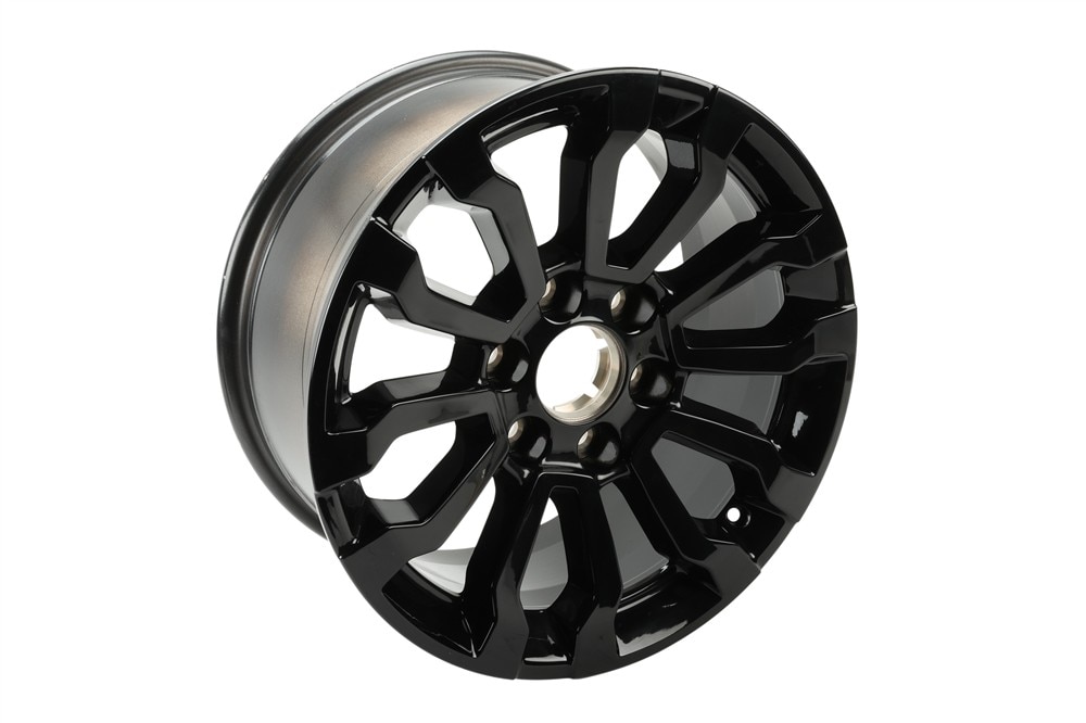 GM Genuine Parts Black Front and Rear Wheel