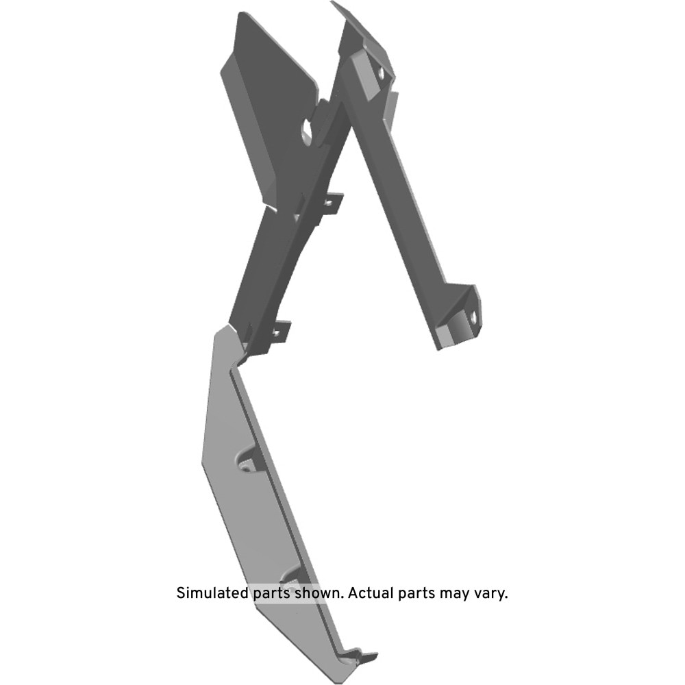 GM Genuine Parts Driver Side Auxiliary Radiator Front Duct