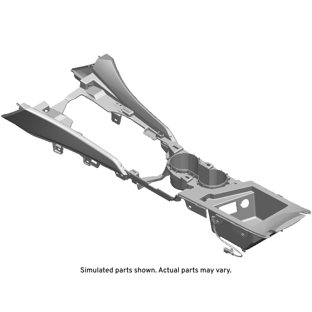 GM Genuine Parts Black Front Floor Console Cup Holder