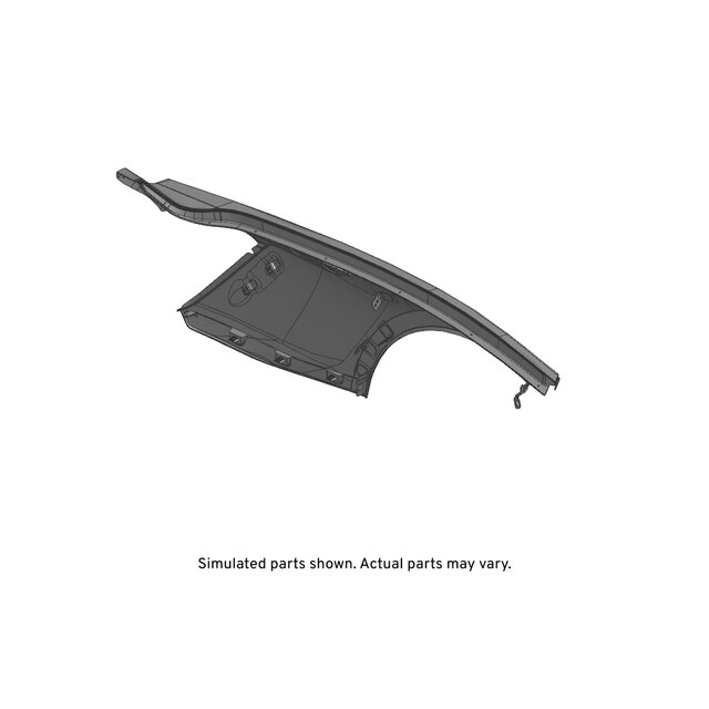 GM Genuine Parts Passenger Side Quarter Outer Panel