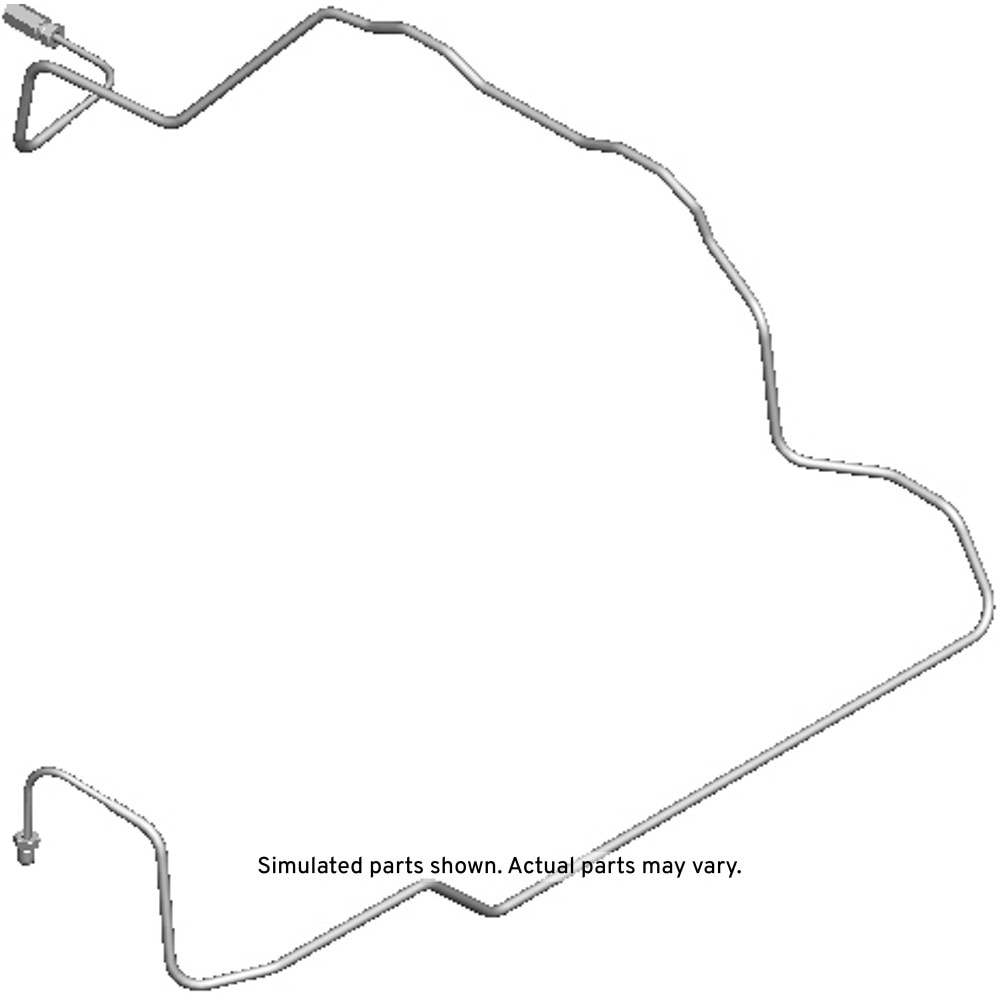 GM Genuine Parts Rear Driver Side Brake Pipe