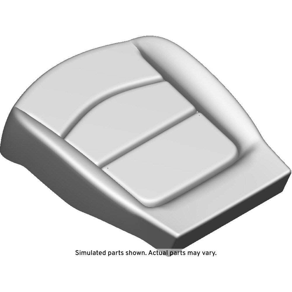 GM Genuine Parts Black Front Passenger Side Seat Cushion Cover