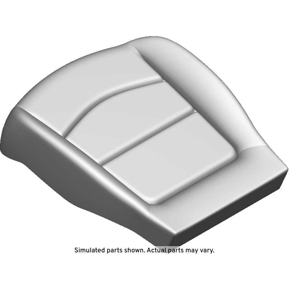 GM Genuine Parts Black Driver Seat Cushion Cover