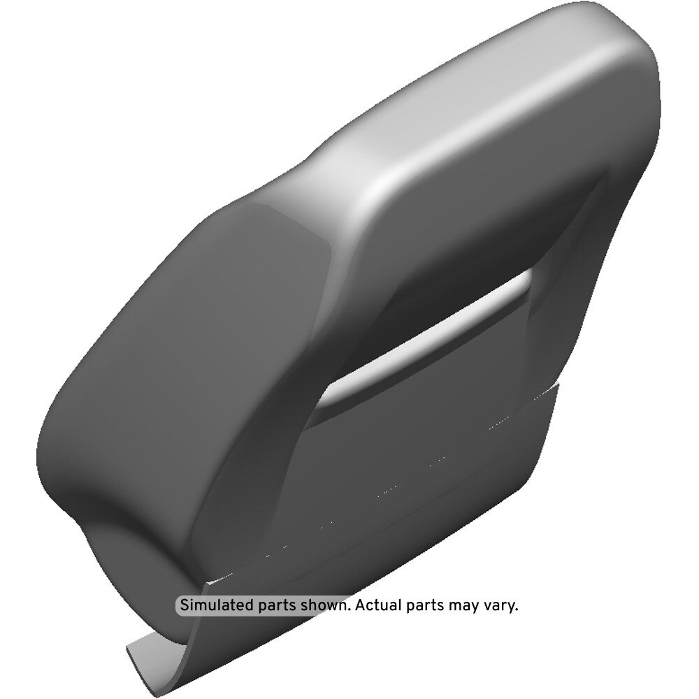 GM Genuine Parts Ash Gray Driver Seat Back Cover