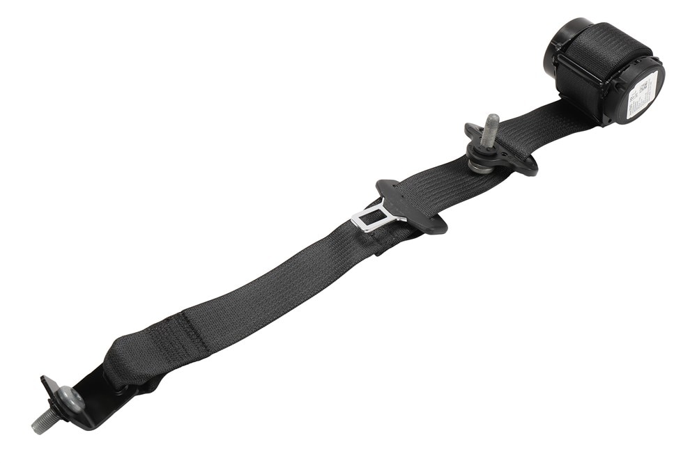 GM Genuine Parts Black 3rd Row Driver Side Seat Belt Retractor Kit