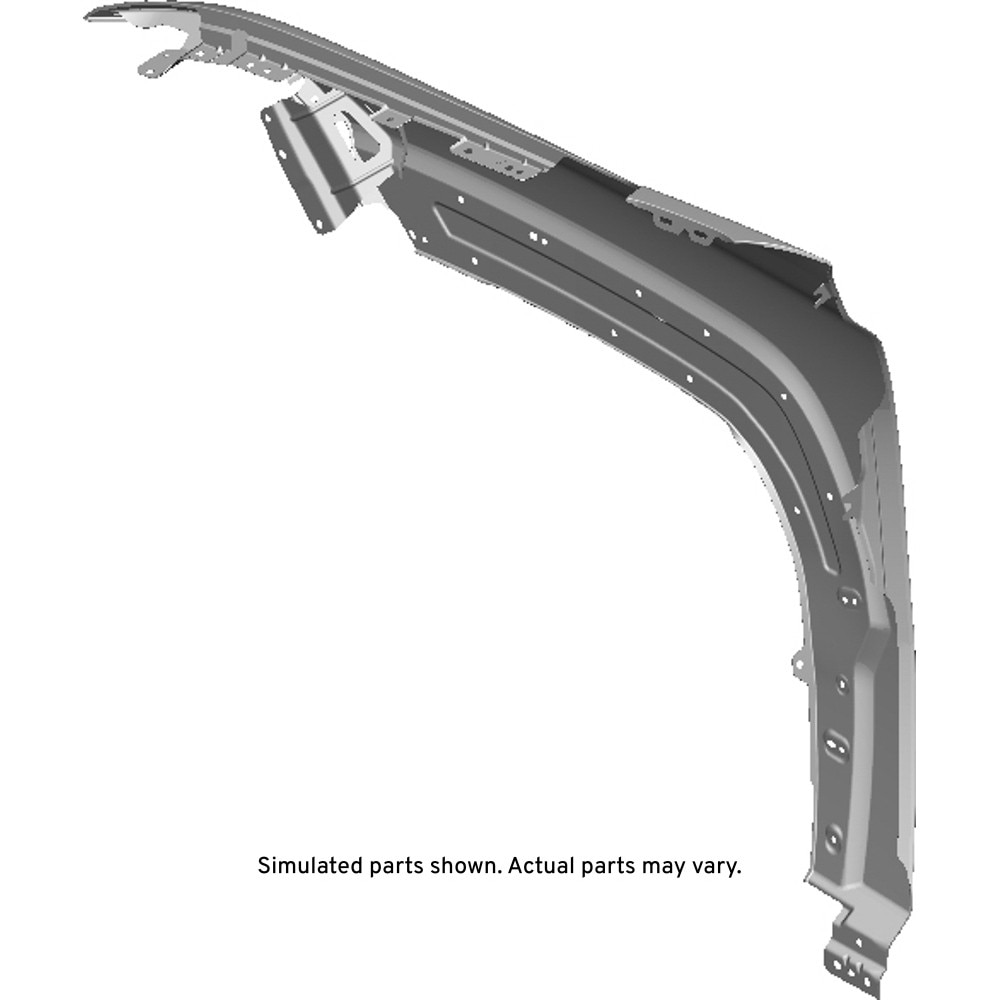 GM Genuine Parts Front Passenger Side Fender
