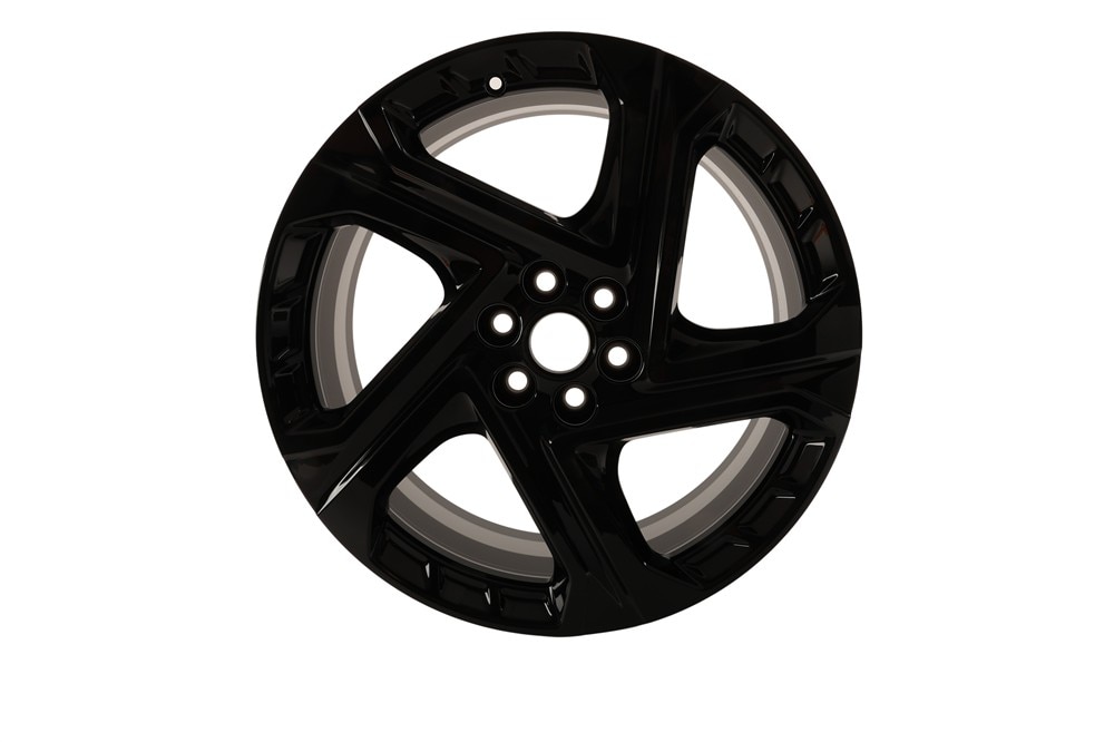 GM Genuine Parts Black High Gloss (Opel) Front and Rear Wheel