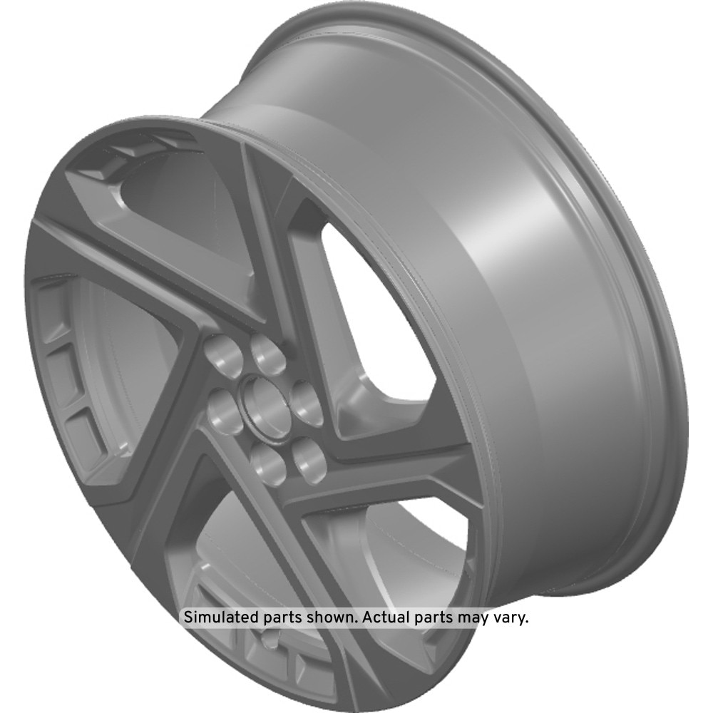 GM Genuine Parts Carbon Flash Front and Rear Wheel
