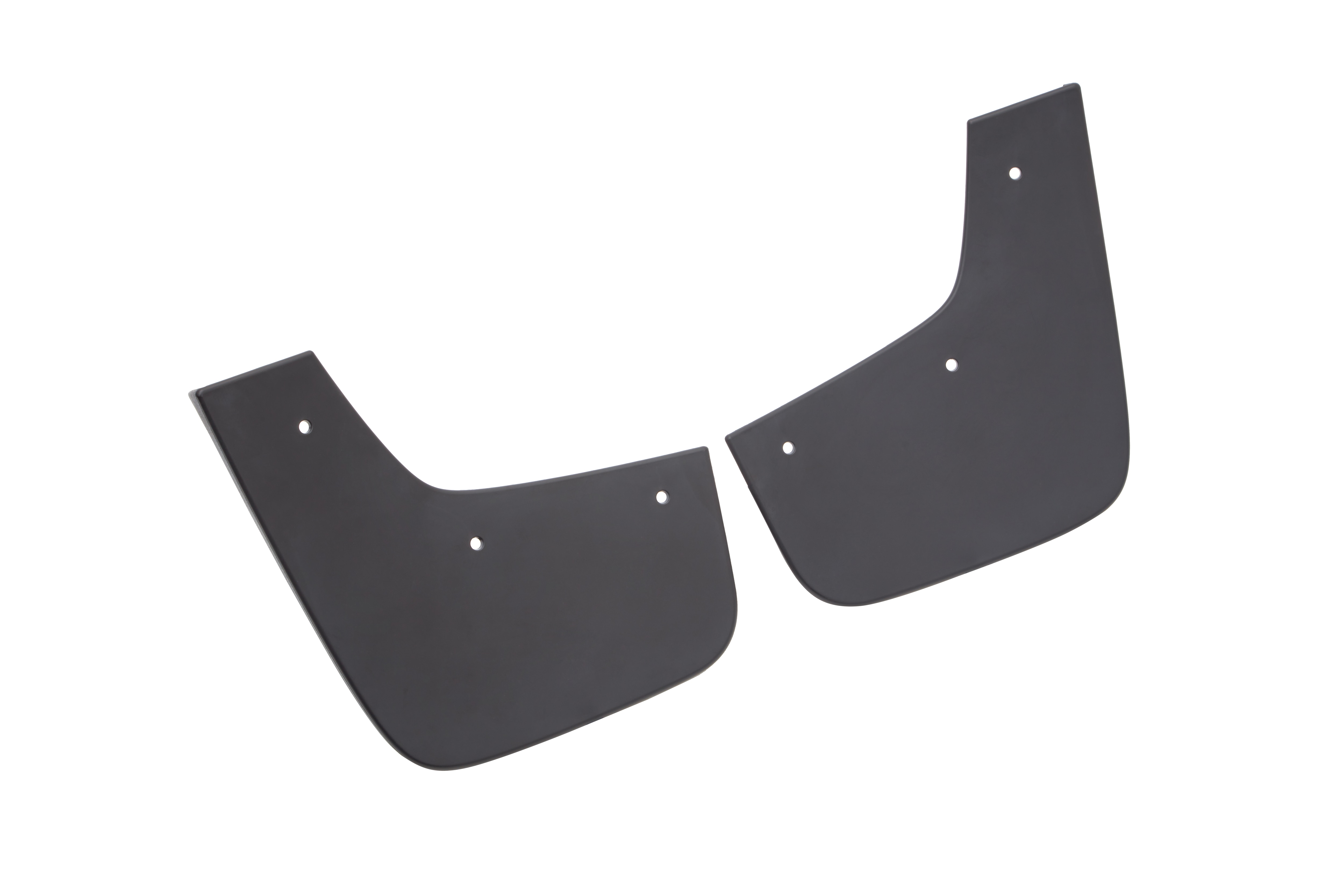 Front Splash Guards Molded in Black