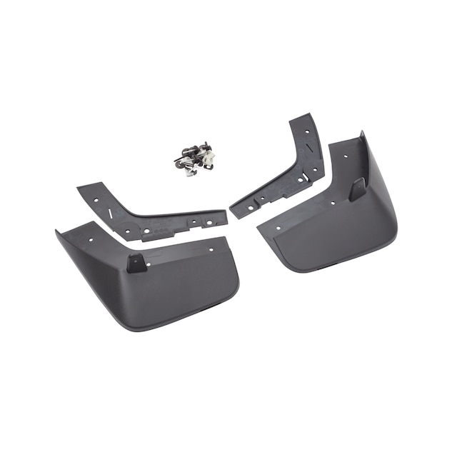Front Splash Guards Molded in Black