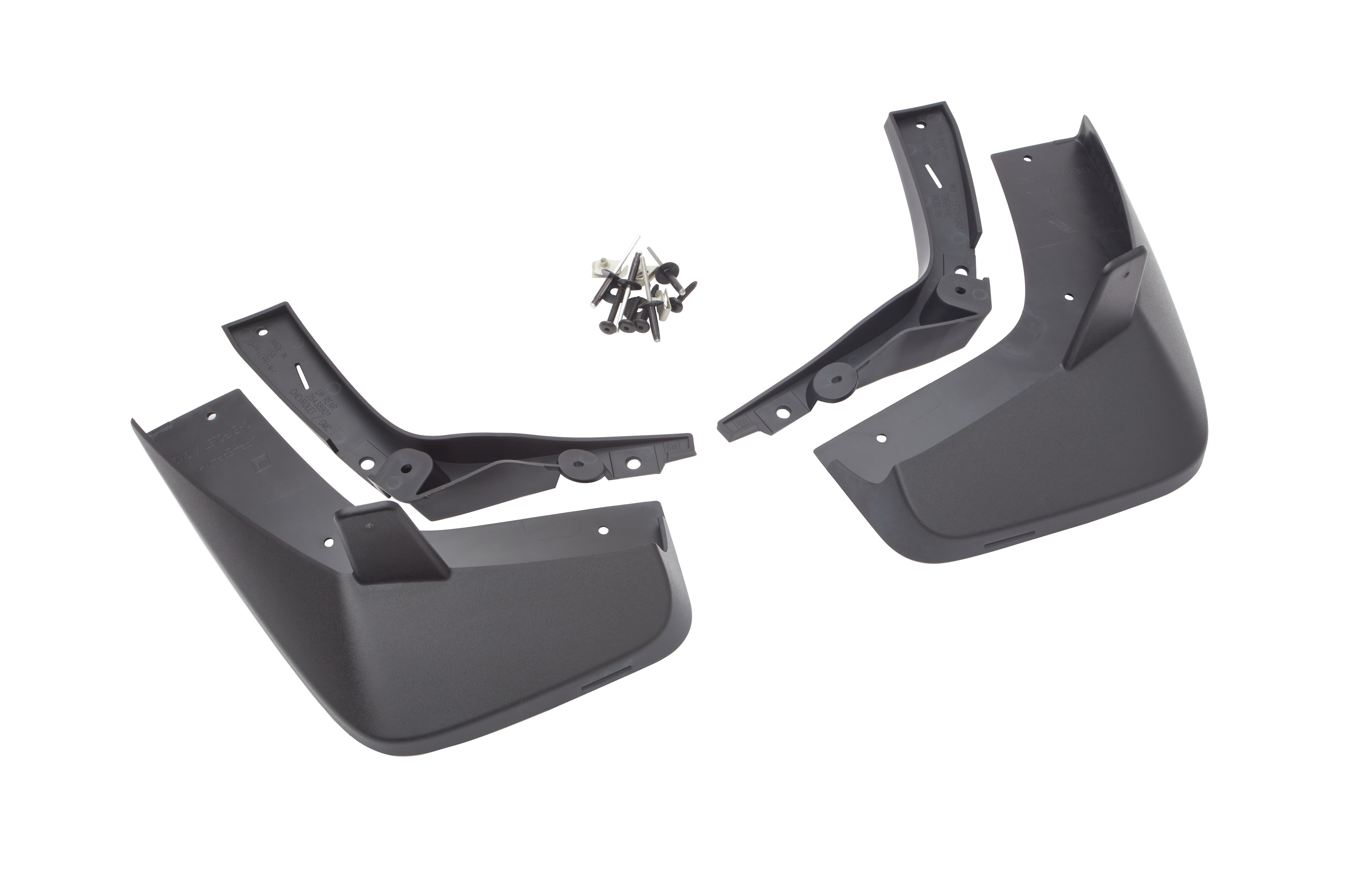 Rear Splash Guards Molded in Black