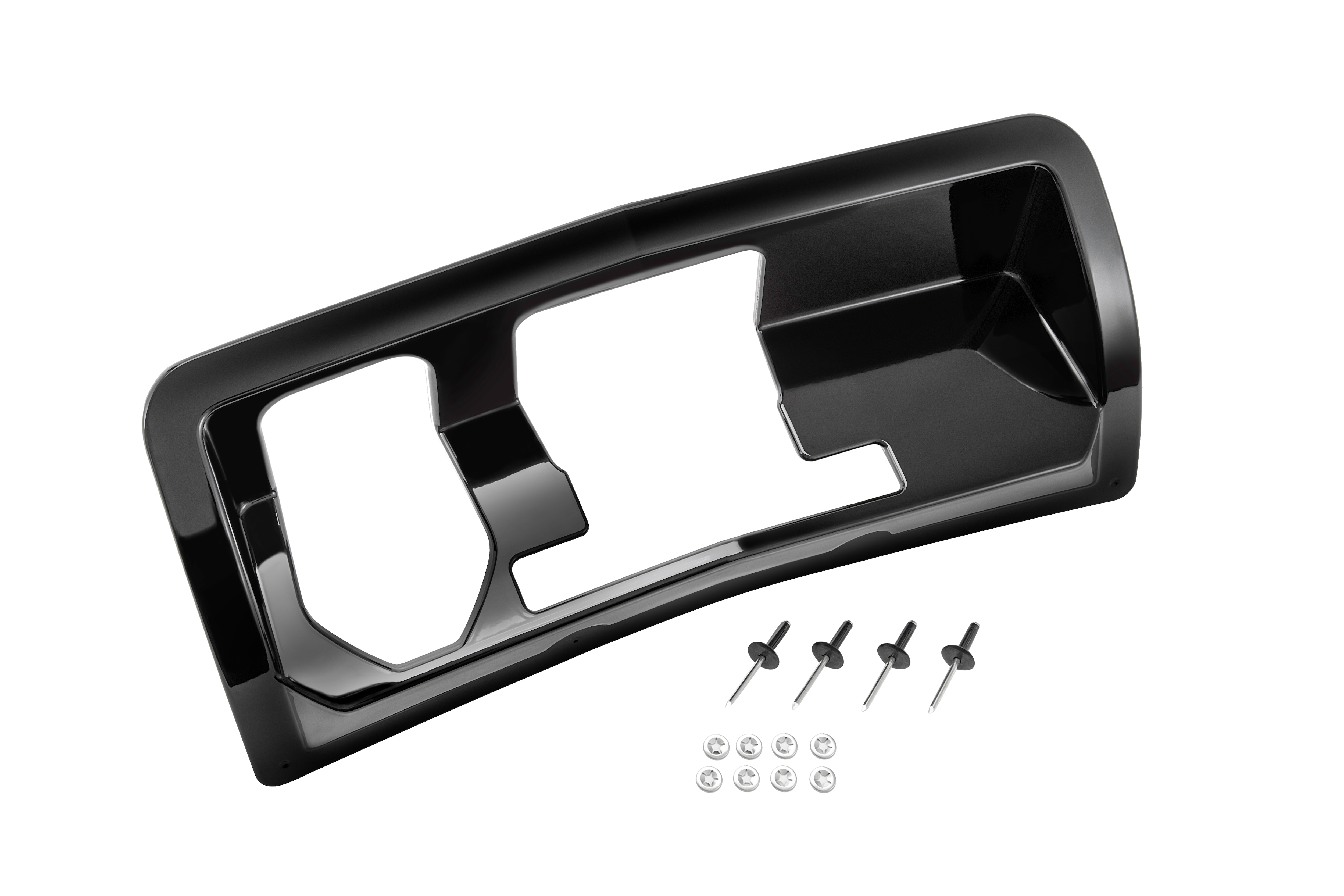 Trailer Hitch Trim Bezel in Black (for V-Series Models)