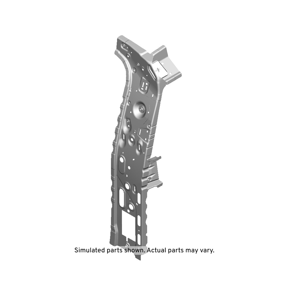 GM Genuine Parts Driver Side Body Lock Pillar Inner Panel