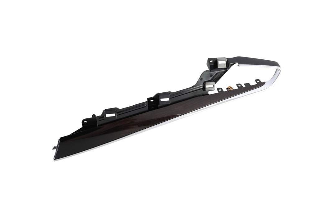GM Genuine Parts Gradation Wood Passenger Side Instrument Panel Trim Plate Applique