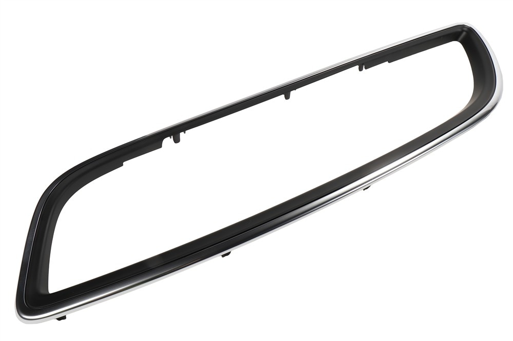 GM Genuine Parts Silver Instrument Panel Accessory Center Trim Plate