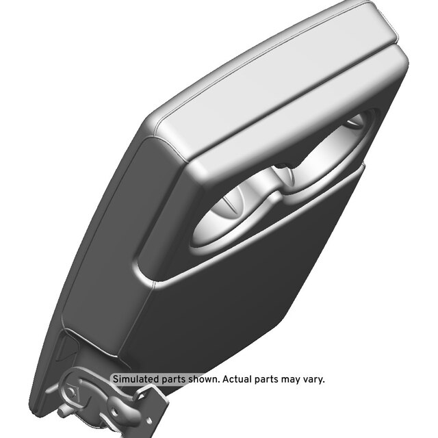 GM Genuine Parts Black Rear Seat Armrest