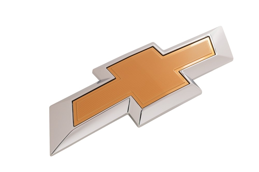 GM Genuine Parts Gold Film Rear Compartment Lid Applique Emblem
