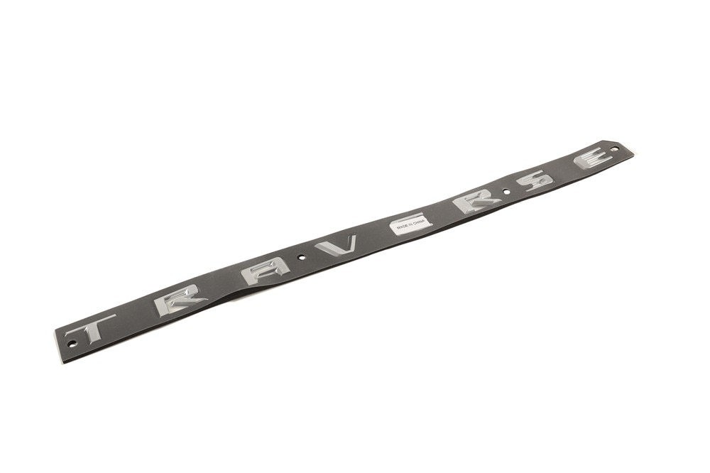 GM Genuine Parts Exterior Bright Chrome Front Side Door Vehicle Name Plate