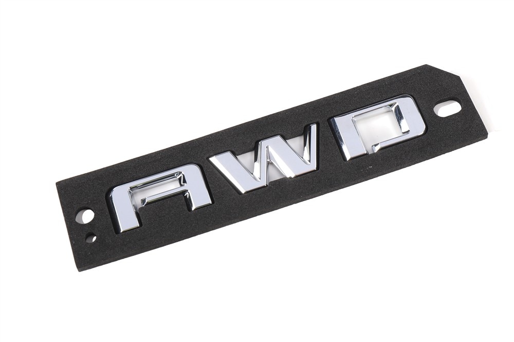 GM Genuine Parts Exterior Bright Chrome Liftgate Transmission Name Plate