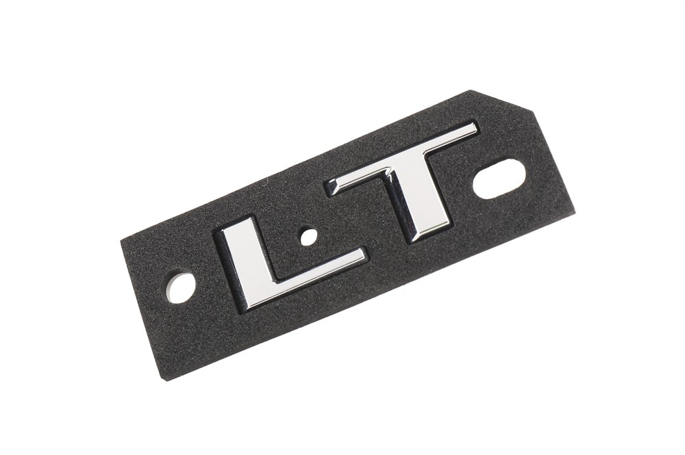 GM Genuine Parts Exterior Bright Chrome Liftgate Trim Level Name Plate