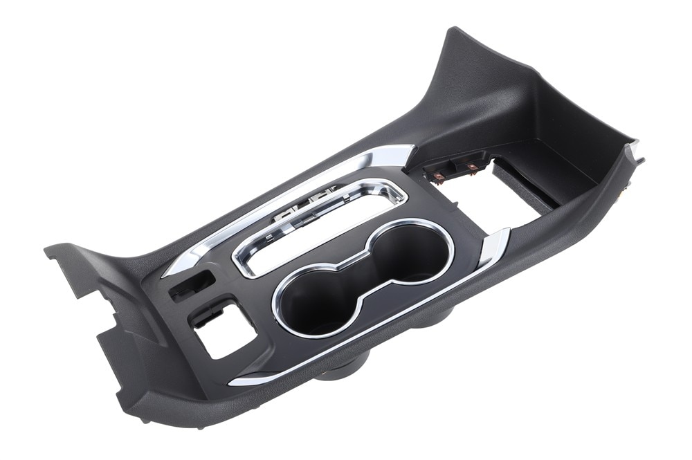 GM Genuine Parts Black Front Floor Console Cup Holder Trim Plate
