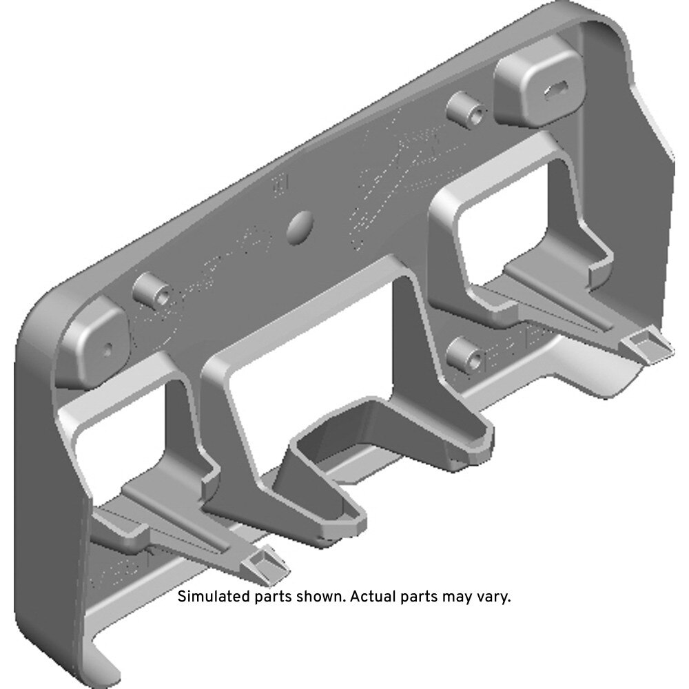 GM Genuine Parts Front License Plate Bracket
