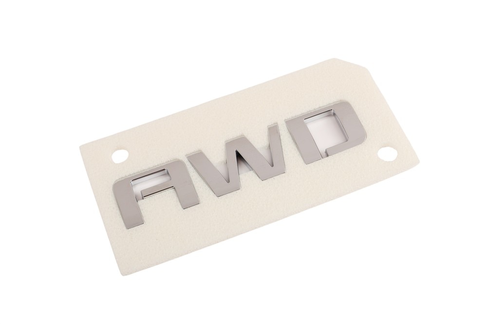 GM Genuine Parts Exterior Bright Chrome Liftgate Transmission Name Plate