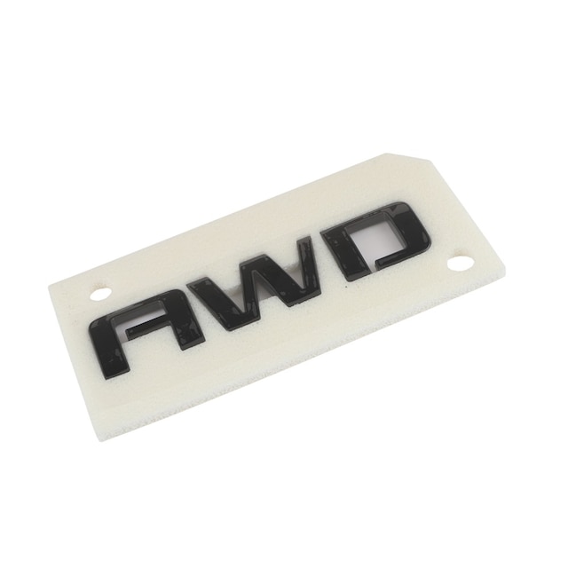 GM Genuine Parts Black Liftgate Transmission Name Plate
