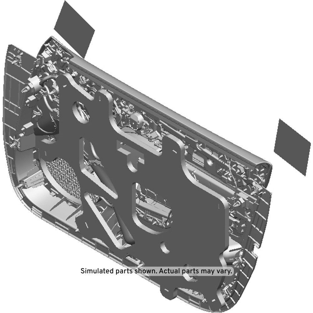 GM Genuine Parts Light Vanilla Front Driver Side Door Trim