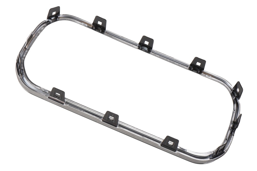 GM Genuine Parts Black Ice Chrome Front Floor Console Cup Holder