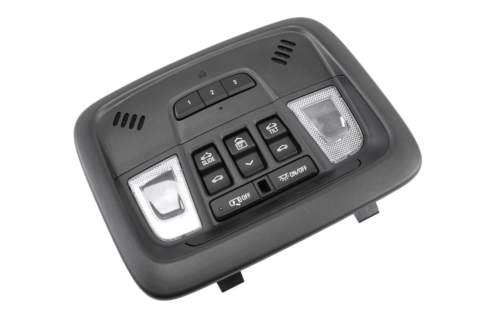 GM Genuine Parts Black Roof Console