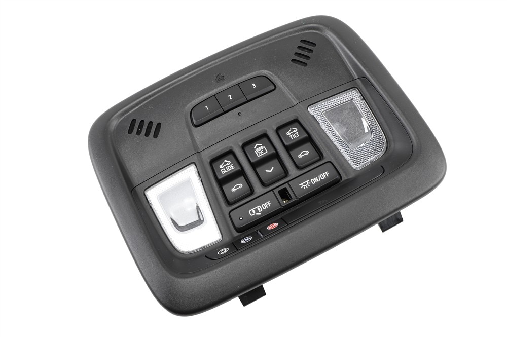 GM Genuine Parts Black Roof Console