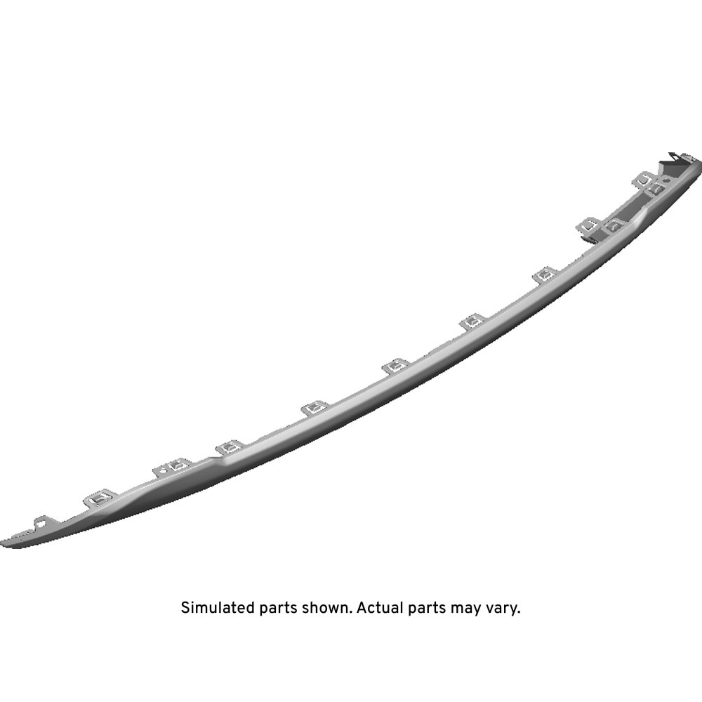 GM Genuine Parts Rear Bumper Fascia Lower Skid Plate