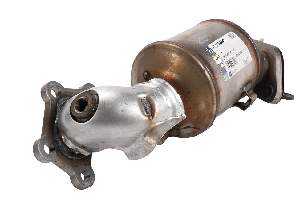 GM Genuine Parts Passenger Side Warm Up Three-Way Catalytic Converter with Exhaust Pipe