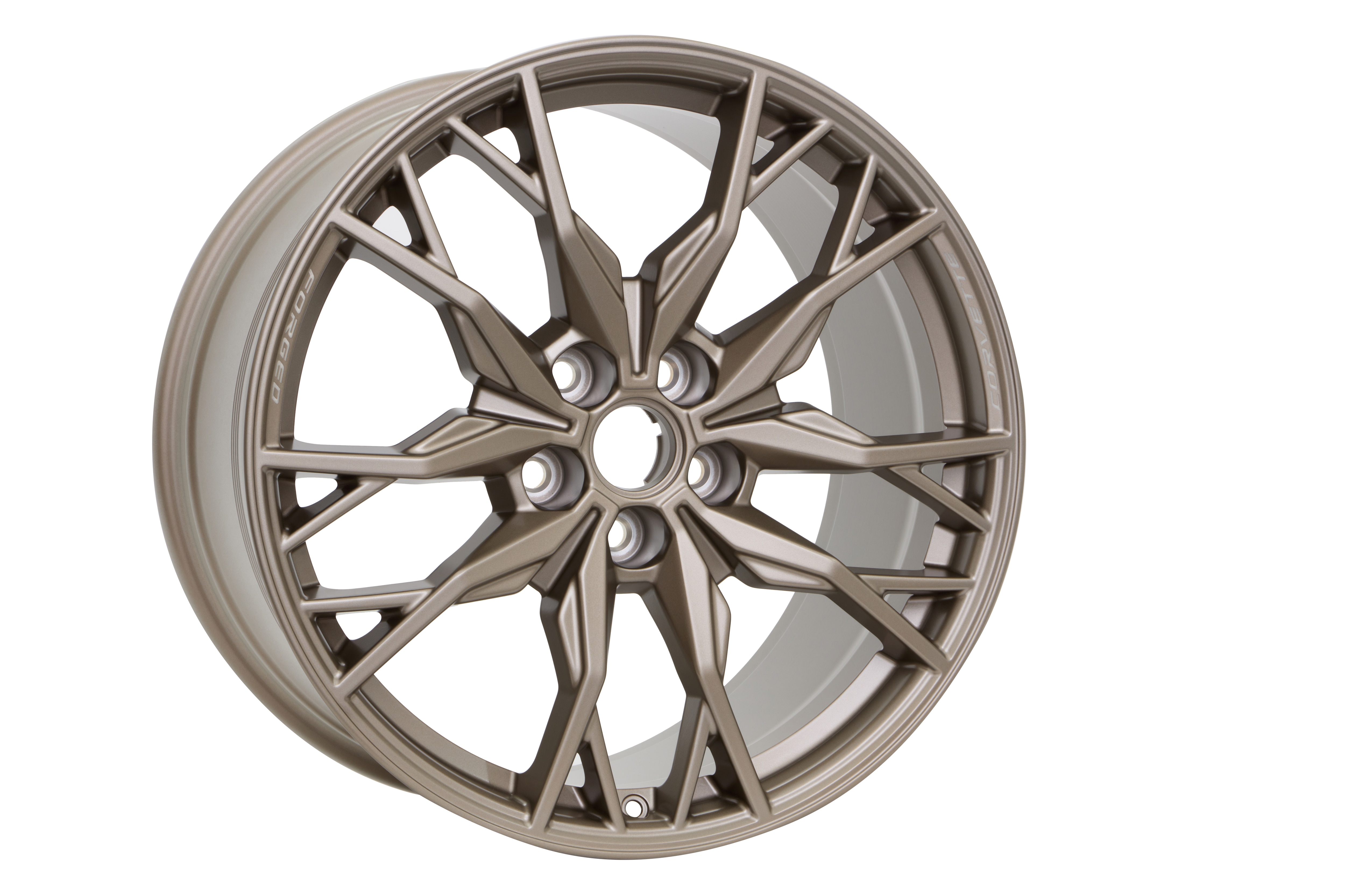 20x11-Inch Aluminum Multi-Spoke Rear Wheel in Tech Bronze