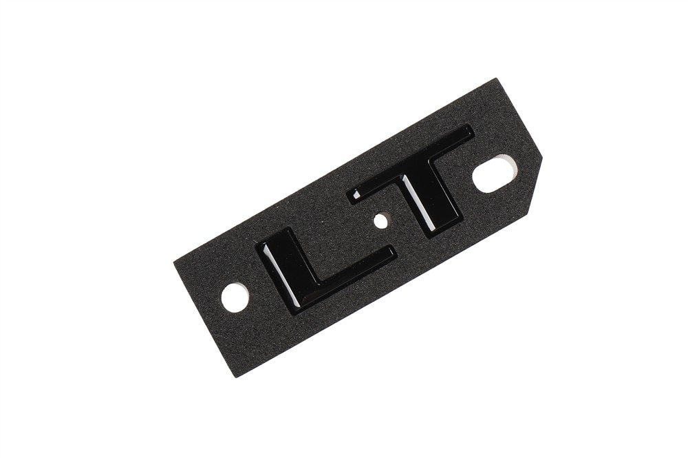 GM Genuine Parts Black Liftgate Trim Level Name Plate
