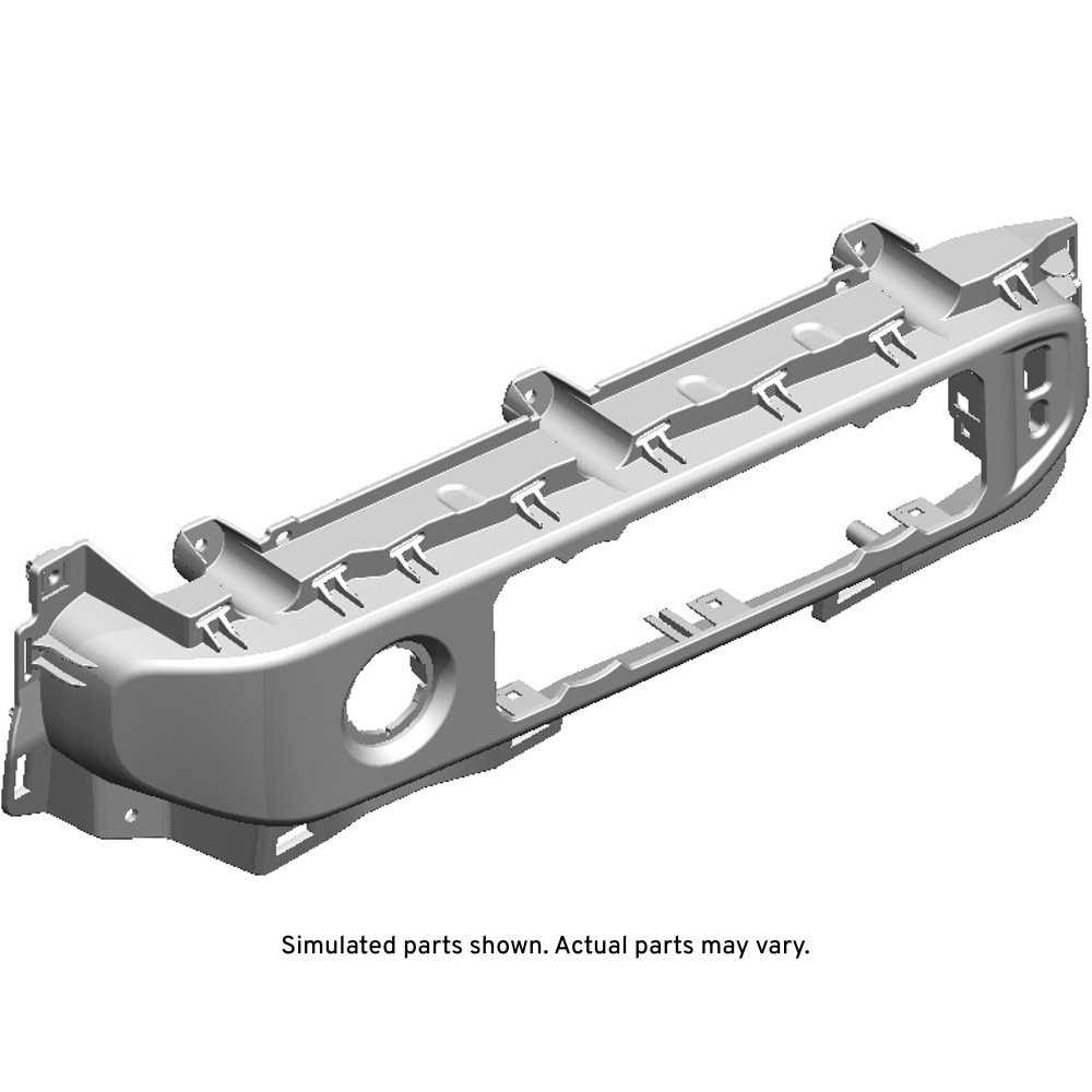 GM Genuine Parts Piano Black Instrument Panel Accessory Bezel
