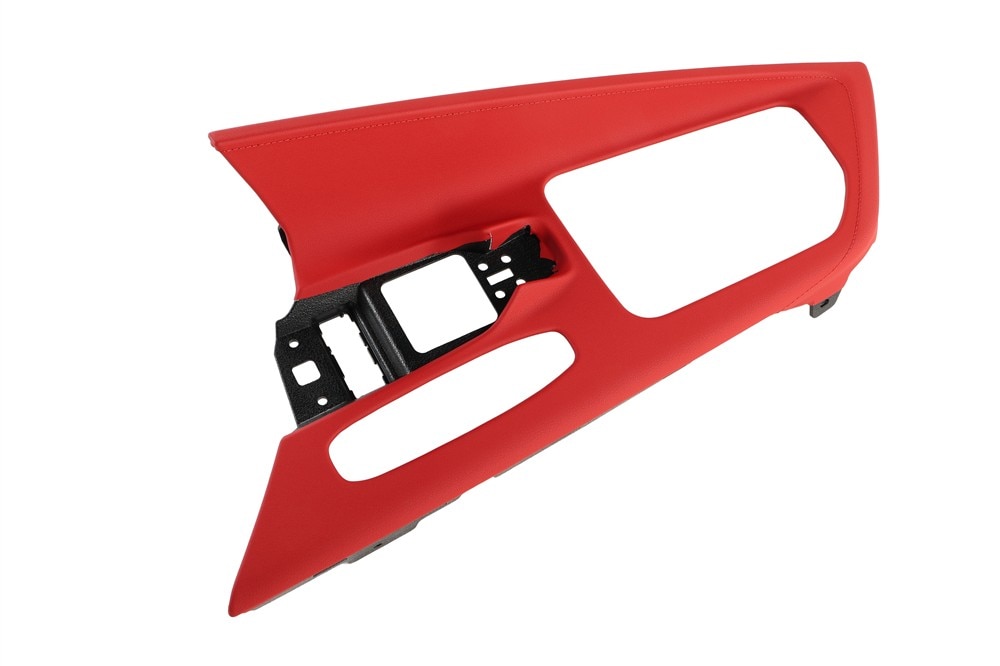 GM Genuine Parts Adrenaline Red Front Floor Console Trim Plate