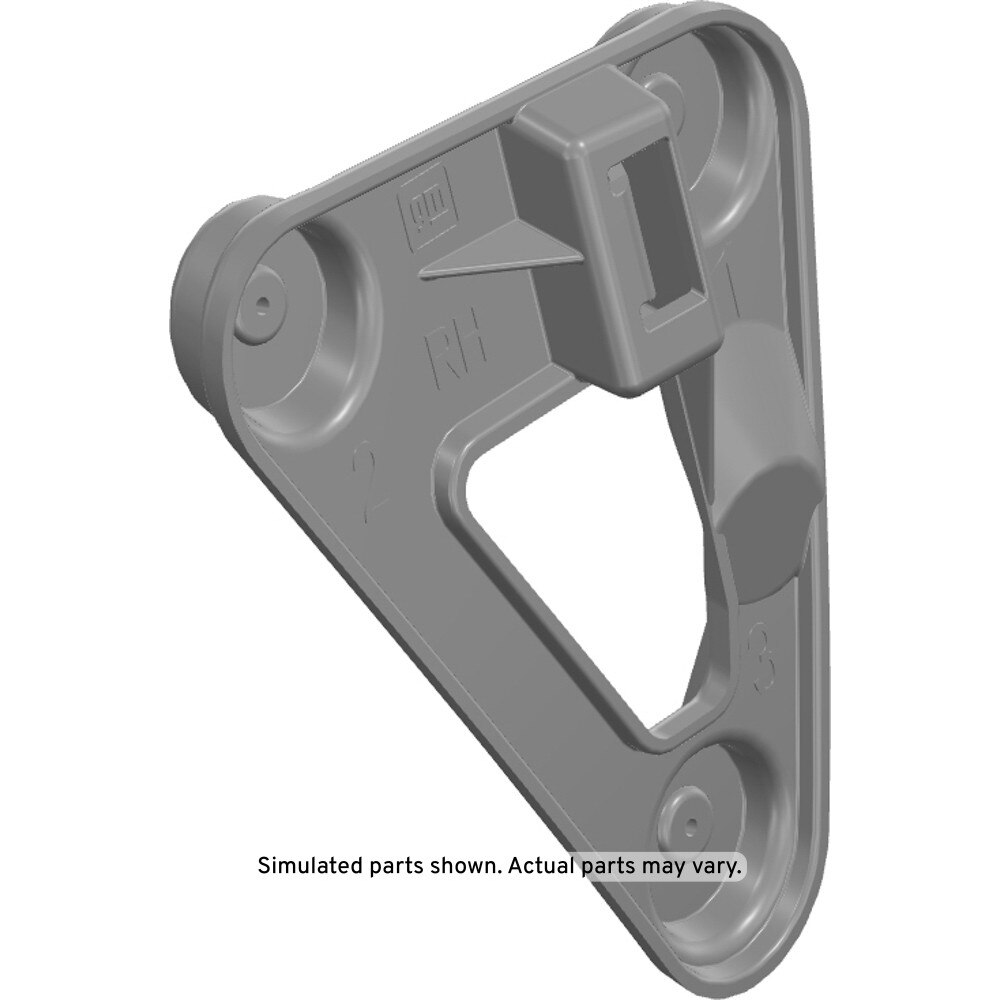 GM Genuine Parts Rear Passengers Side Bumper Fascia Tail Lamp Opening Bracket