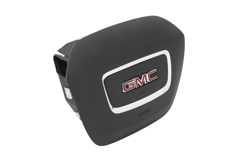 GM Genuine Parts Jet Black Steering Wheel Airbag with Plain Chrome Ring
