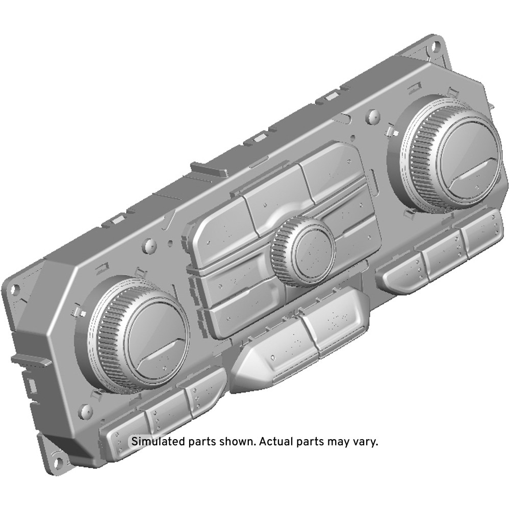 GM Genuine Parts Heater and Air Conditioning User Interface Control