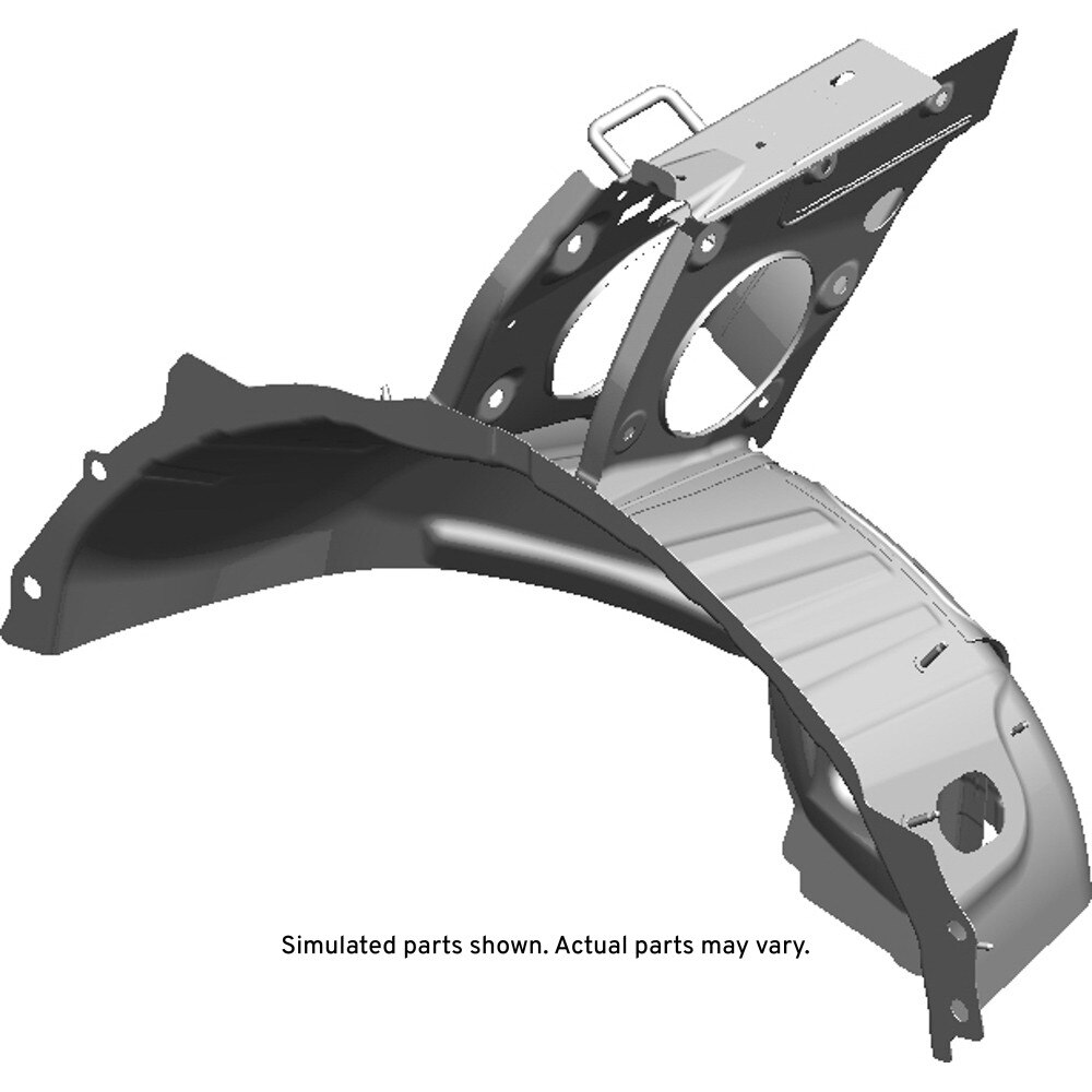 GM Genuine Parts Rear Driver Side Wheelhouse Inner Panel