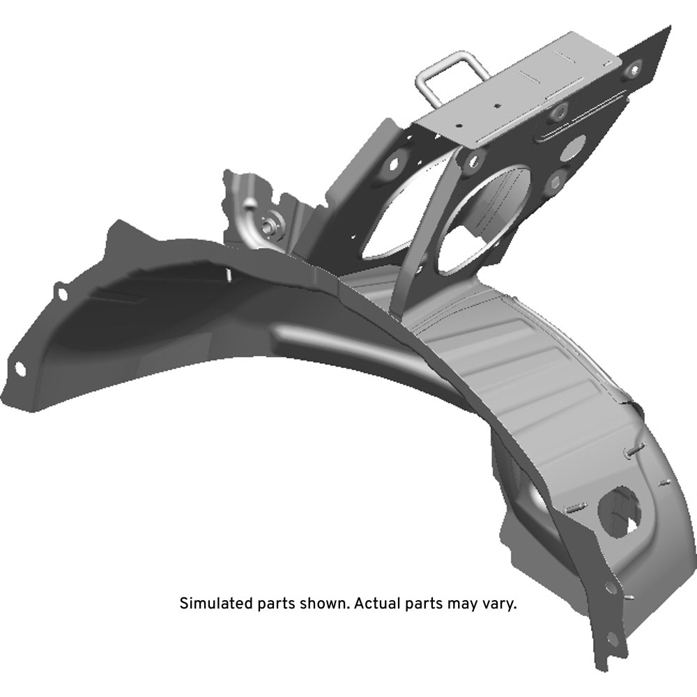GM Genuine Parts Rear Driver Side Wheelhouse Inner Panel