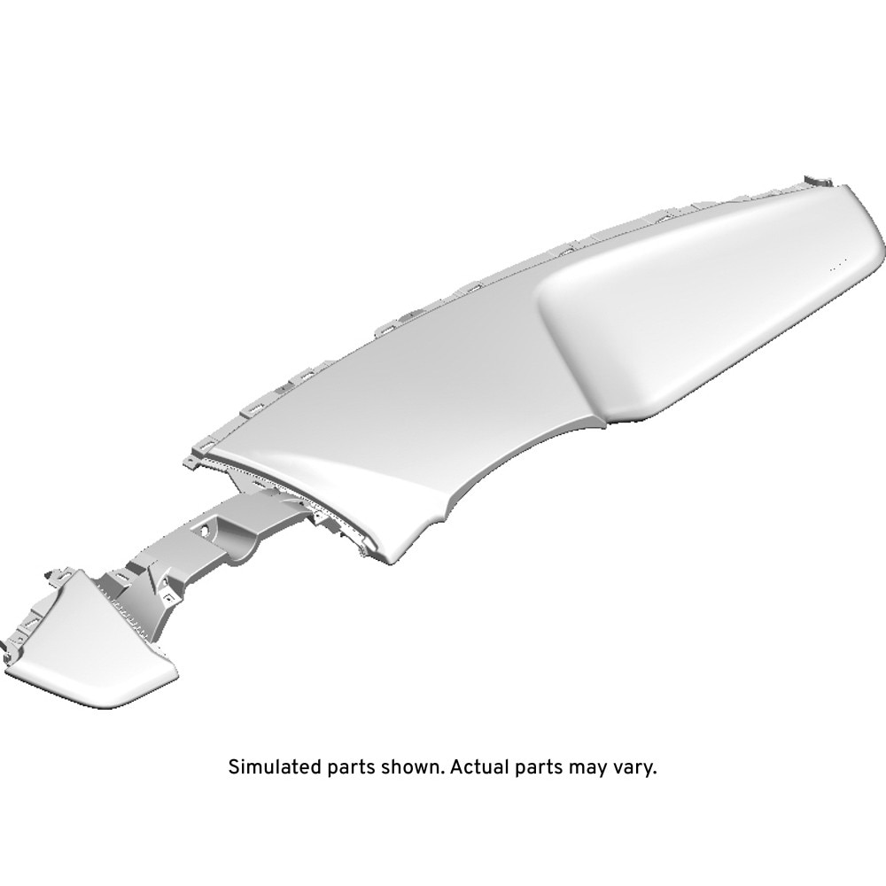 GM Genuine Parts Black Instrument Panel Upper Trim Panel