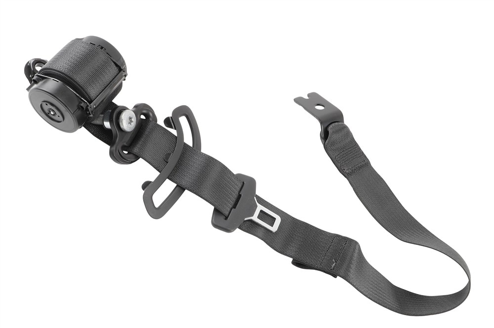 GM Genuine Parts Black Rear Driver Side Seat Belt Retractor Kit