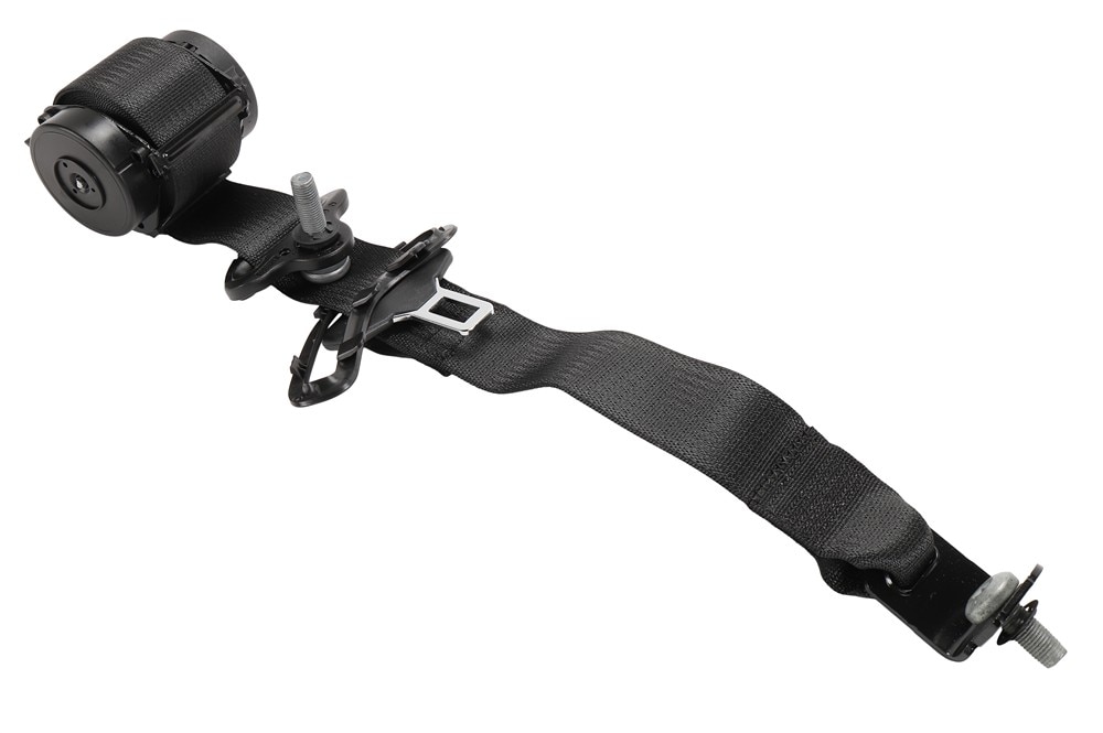 GM Genuine Parts Black 3rd Row Driver Side Seat Belt Retractor Kit