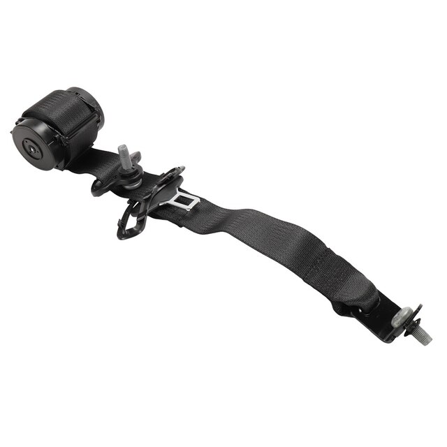 GM Genuine Parts Black 3rd Row Driver Side Seat Belt Retractor Kit