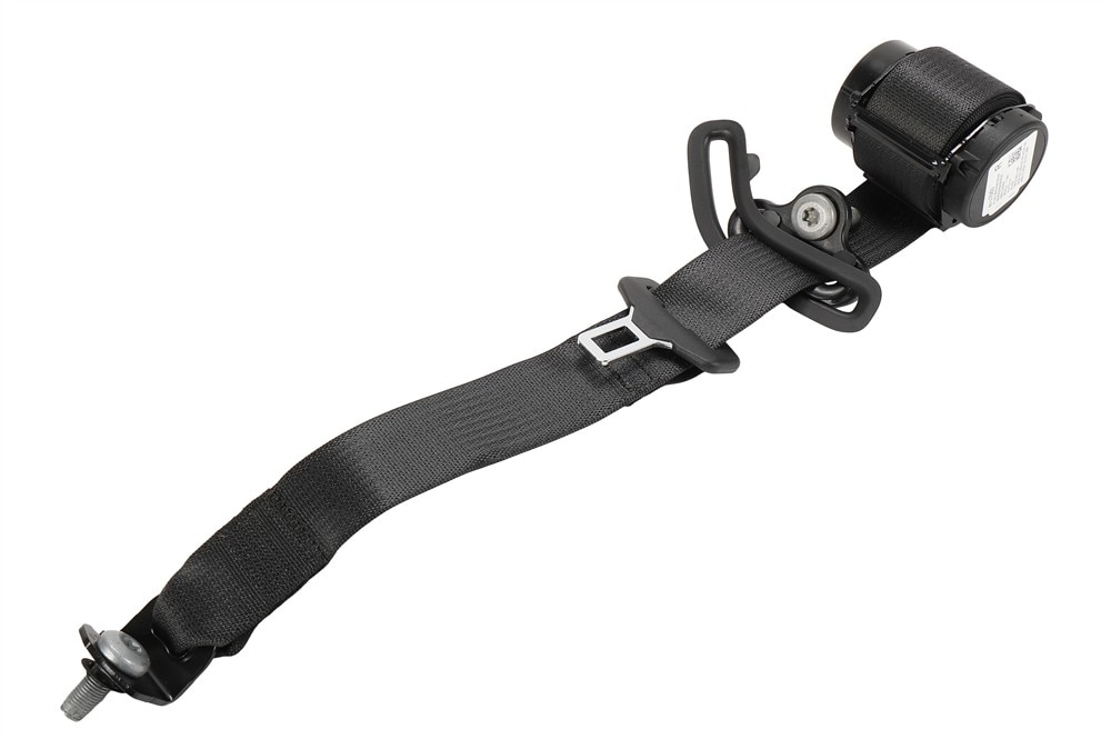 GM Genuine Parts Black 3rd Row Passenger Side Seat Belt Retractor Kit